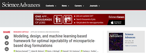 近日麻省理工大学的钻研人员开发出一种推算模型，能够援手改善注射类微粒造剂的可注射性并预防梗塞。
