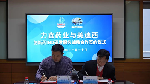 致辞过后，双方代表正式签署战术合作和谈