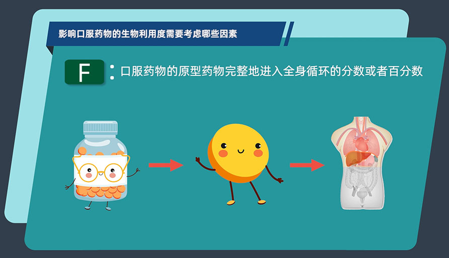 影响口服药物的生物利用度必要思考哪些成分?