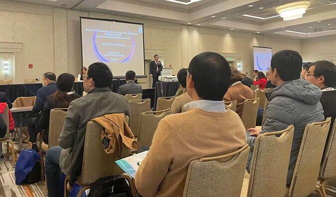 杰出回首 | BB贝博圣诞前夕参展美国华人生物医药科技协会年会